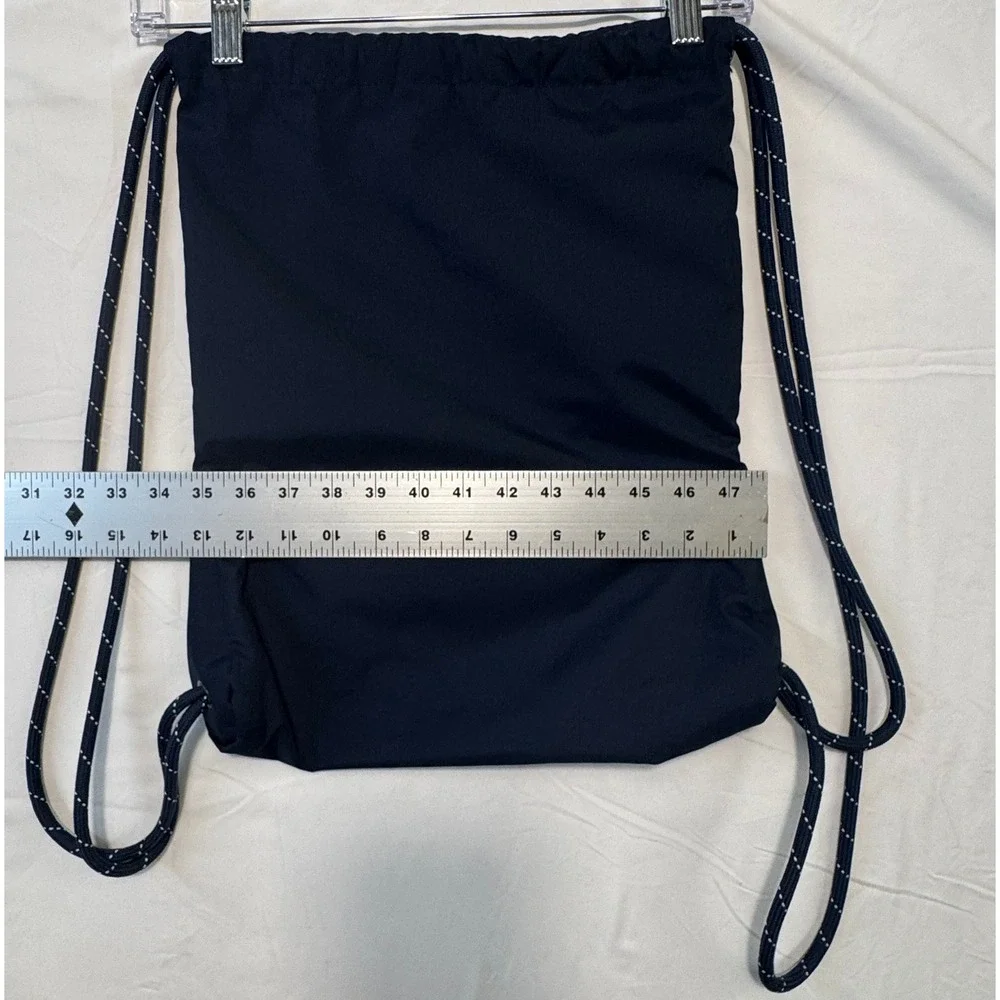 Nike Heritage Drawstring Bag Navy Blue Cinch Sack Gym Sackpack BA5351-451